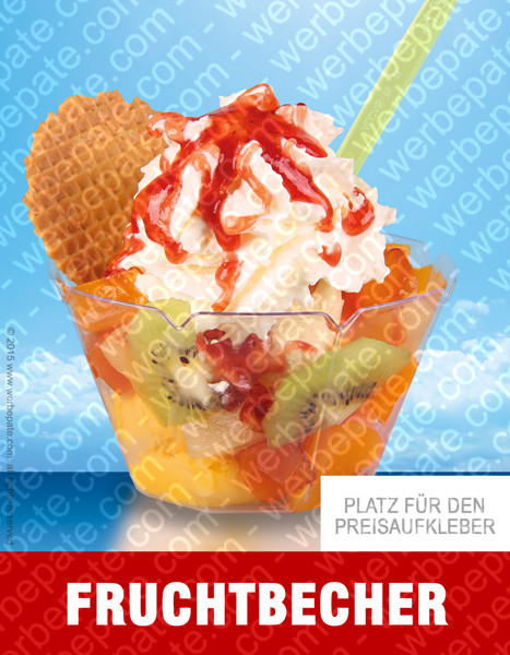 Frucht Becher