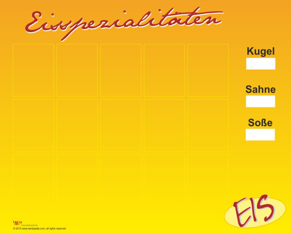 Hintergrundsystem Gelb