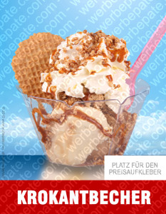 Produkt -Krokant Becher